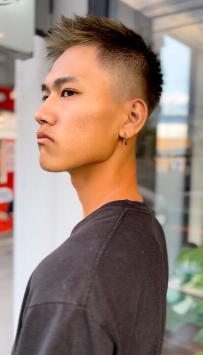 フェードストリート系ベリーショート